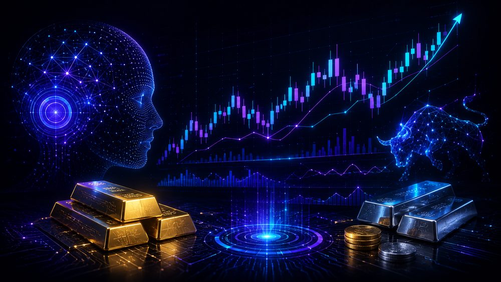 QUANT-X AI — algorithmic trading candlestick chart